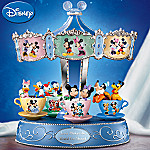 Disney Mickey Mouse And Friends Carousel Music Box: Love Makes The World Go 'Round
